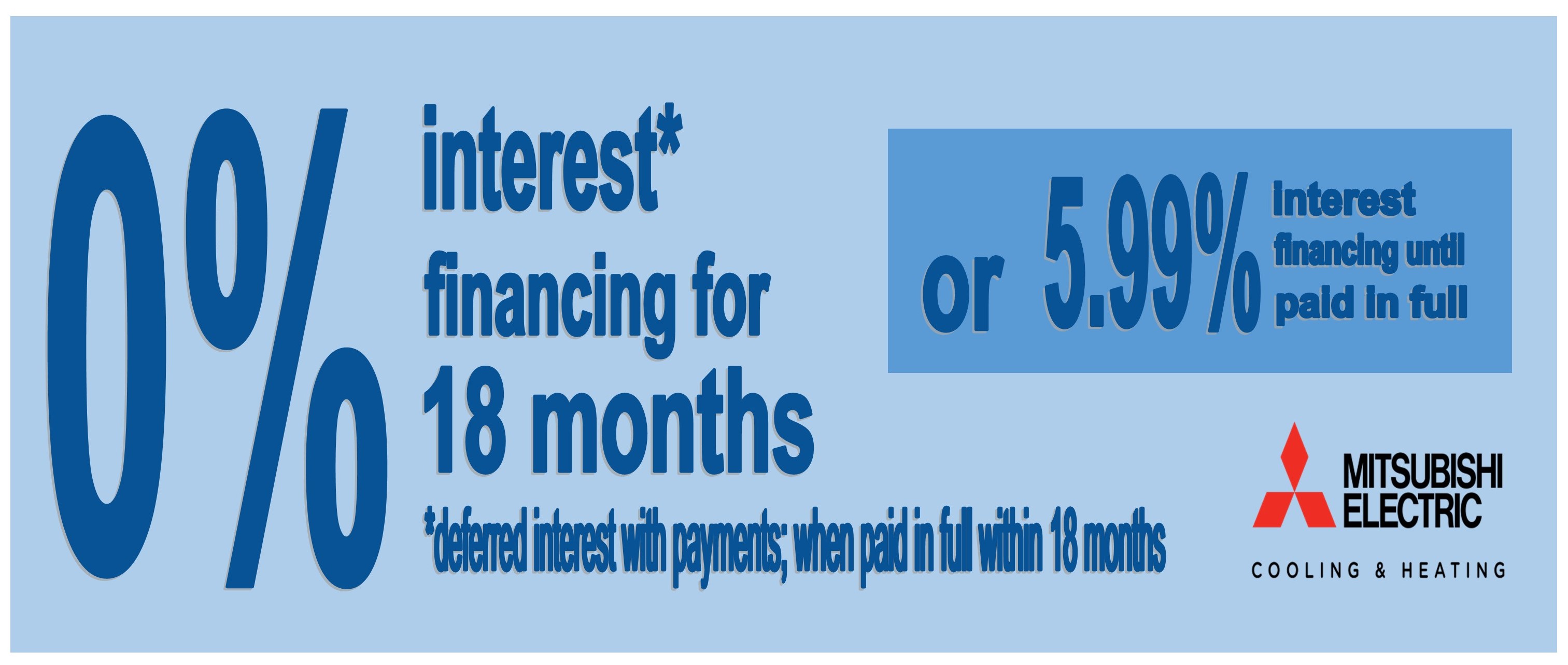 Financing Options Available